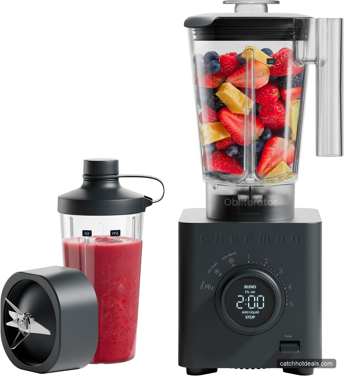 Chefman Obliterator 1380W 48 oz countertop blender product image