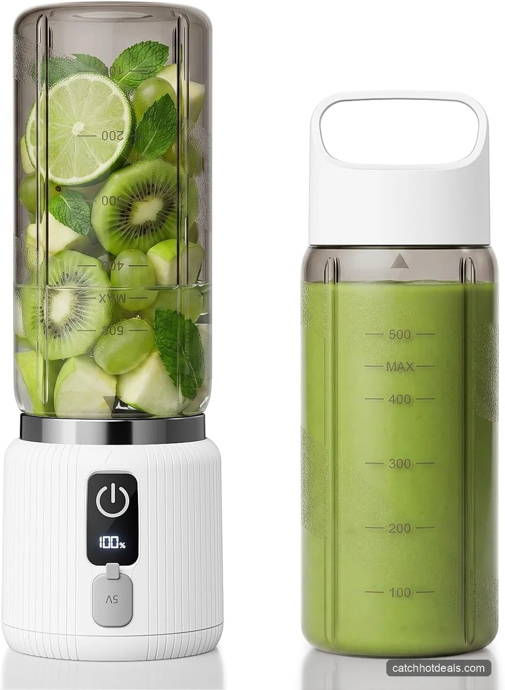 COKUNST portable cordless blender with LED display product image