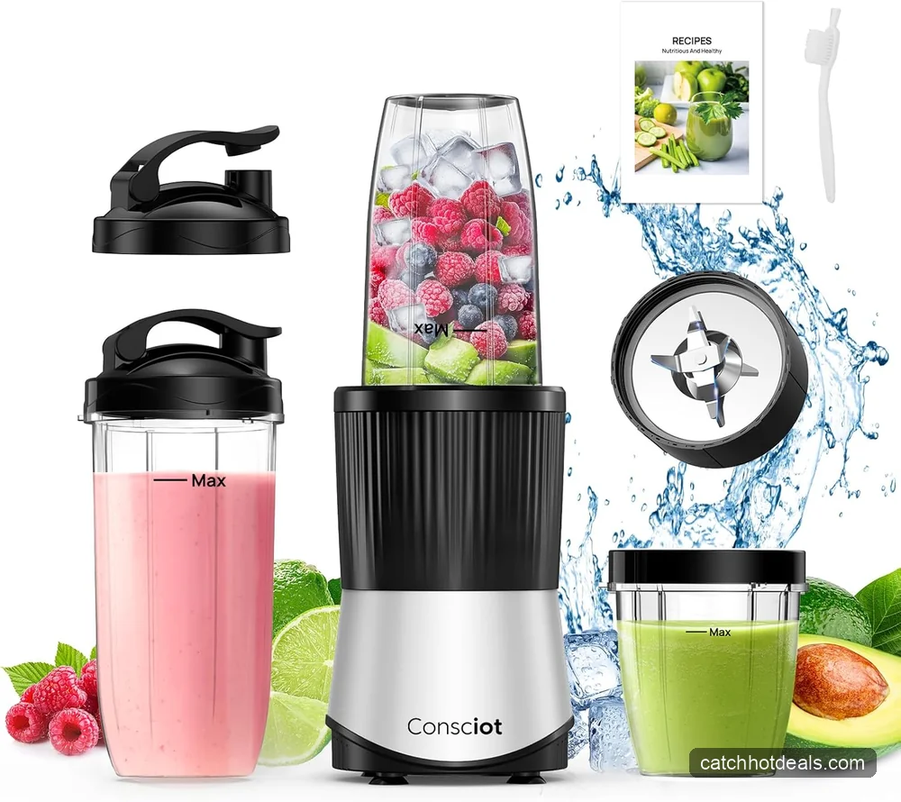 Consciot CB08 11-piece personal blender product image