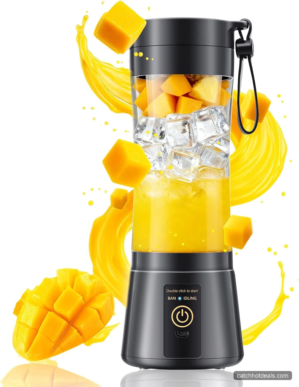 Cordless personal size 380 ml USB mini blender product image