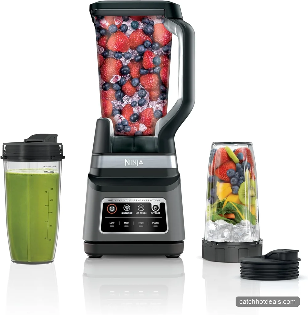 Ninja Professional Plus DUO BN751 pitcher and cups blender product image