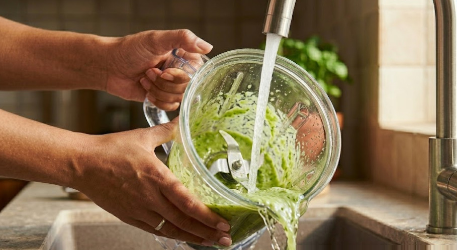 The Mechanics of Smoothie Emulsification in Compact Blenders