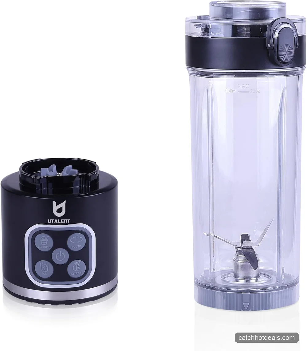 UTALENT cordless portable 25 oz 700W blender product image